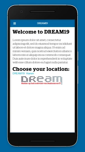 DREAM Event 2019 Screenshot 2