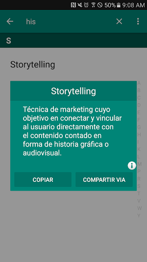 Community Manager Dictionario Screenshot 2