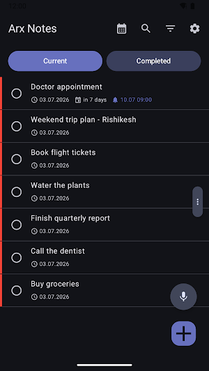 Arx Notes Lite Screenshot 0