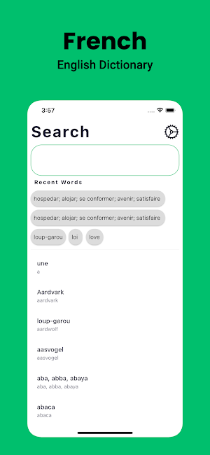 French Dictionary English Screenshot 0