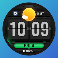 Weather Flip DRK Animated