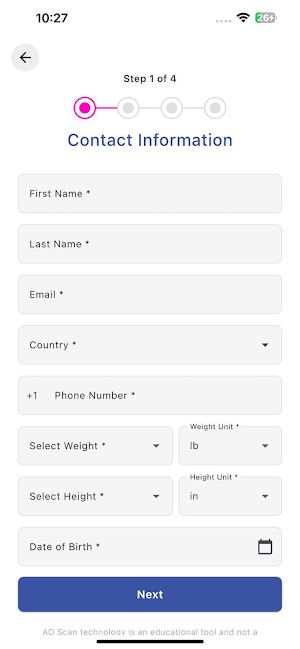 AO Scan Global Companion Screenshot 2