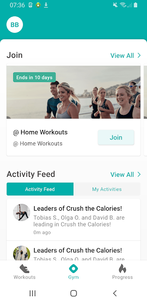 EVO Fitness. Screenshot 1