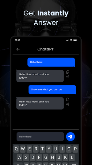Chat AI with chatbot assistant Screenshot 3