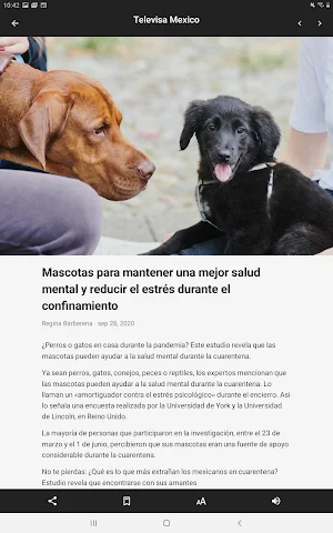 Editorial Televisa Screenshot 2