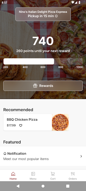 Nino's Italian Delight Pizza Screenshot 0