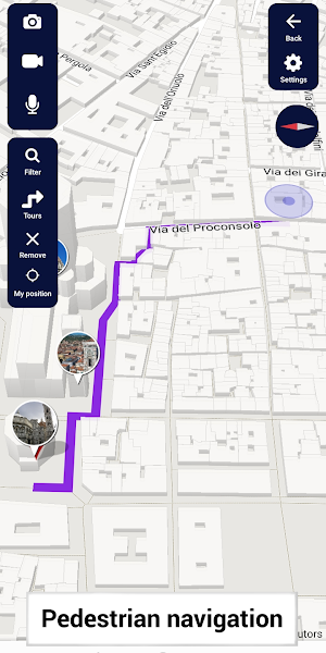 Florence map offline guide Screenshot 3