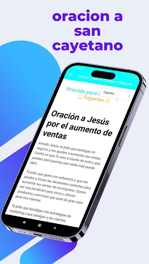 Oracion para el trabajo Screenshot 2