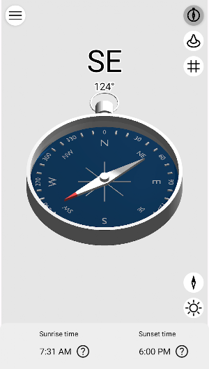 3D Compass : Maru 3D Compass Screenshot 1