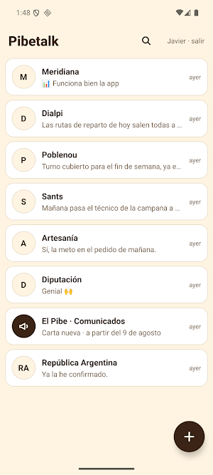 Pibetalk screenshot 1