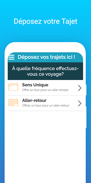Erra Covoiturage Screenshot 2