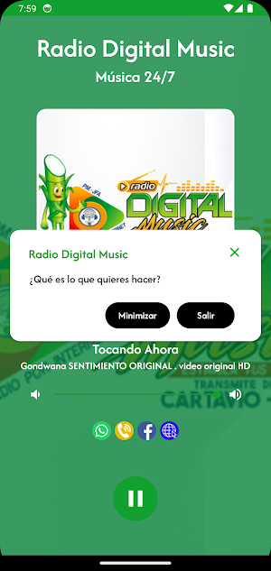 Radio Digital Music Screenshot 1