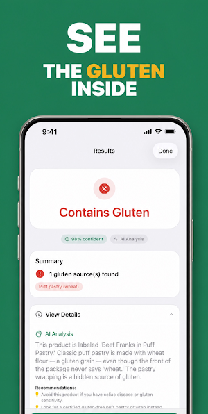 GF Scanner - Gluten Free Screenshot 2
