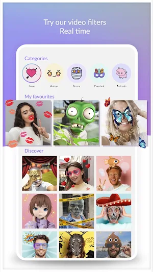 Funny filters for your videos Screenshot 3