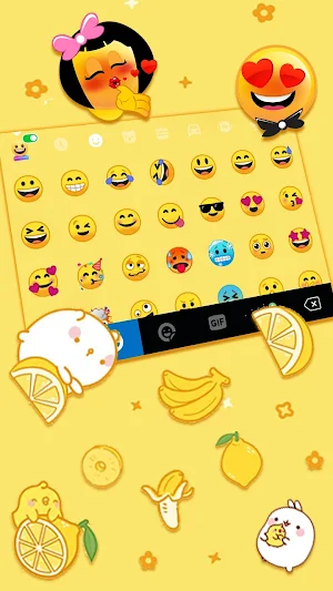 Lemon Bunny Gravity Themes Screenshot 2
