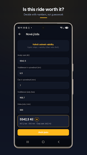 DriveCalc by Taaggo Screenshot 2