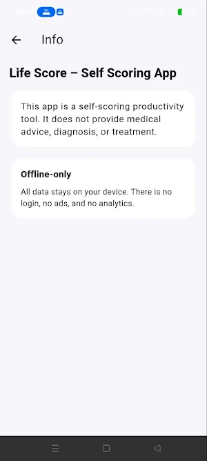 Life Score Screenshot 3