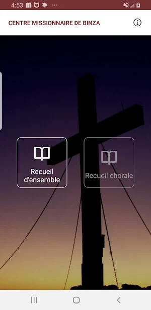 Recueil de chants Screenshot 0