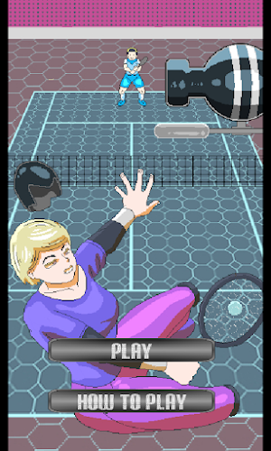 bazooka tennis Screenshot 1