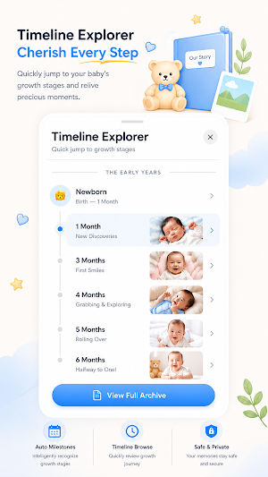 KidMemo - Private Baby Album Screenshot 2