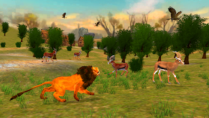 Lion Animal Simulator 3D Game Screenshot 3