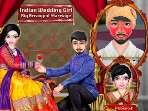 Indian Wedding Girl Big Arranged Marriage Game Screenshot 2