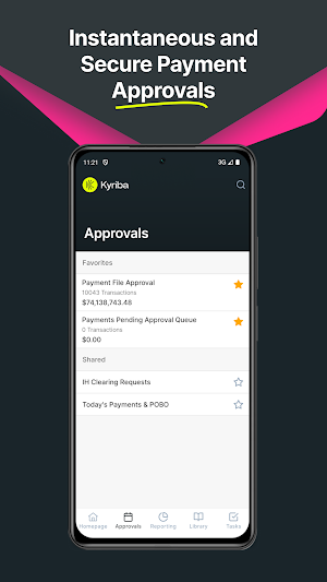Kyriba Screenshot 2