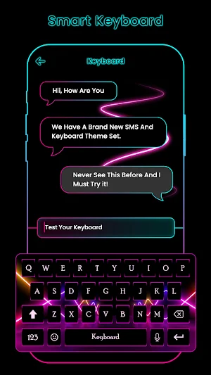 Neon LED Keyboard RGB Lighting Screenshot 1