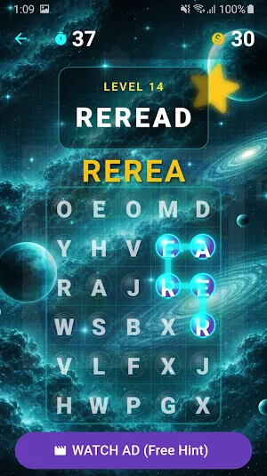 Rhymed Crossword Puzzles ! Screenshot 1