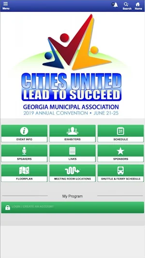 Georgia Municipal Association Events Screenshot 0