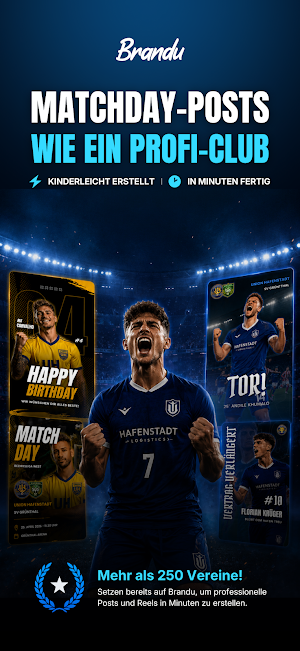 Brandu - Fußball Reels & Posts Screenshot 0