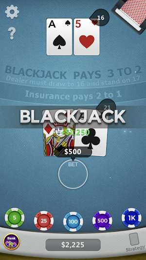 Blackjack Screenshot 2