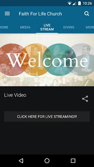Faith For Life Church Screenshot 2