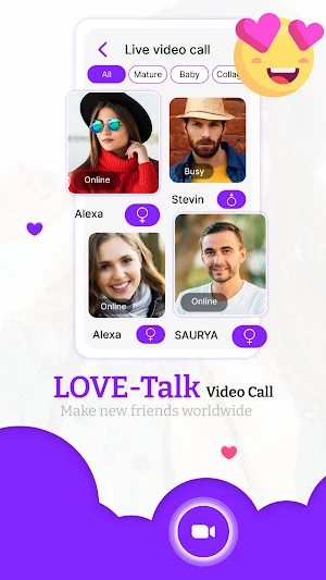Lonely Girls - Live Video Chat screenshot 2