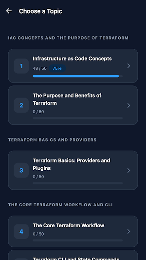 Terraform Associate Practice Screenshot 1