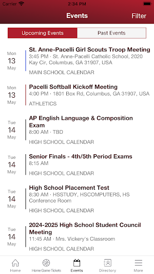 St. Anne-Pacelli-Columbus, GA Screenshot 1