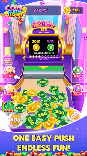 Coin Clash Pusher Screenshot 0