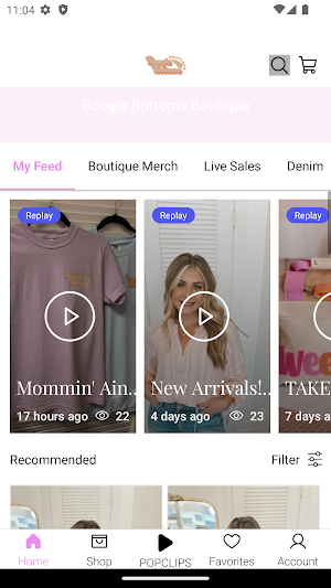 Bougie Bottoms Boutique Screenshot 0