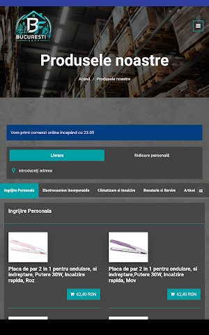 BUCURESTI F SHOP Screenshot 2