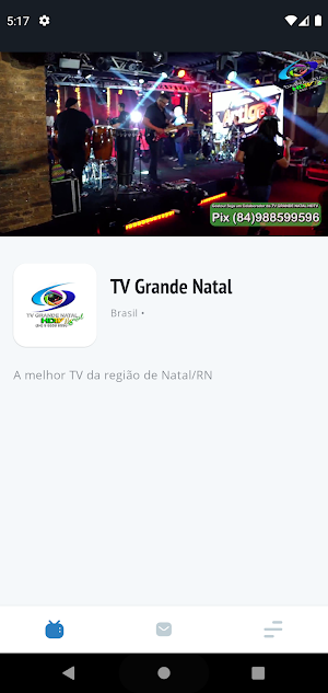 TV GRANDE NATAL HDTV Screenshot 0