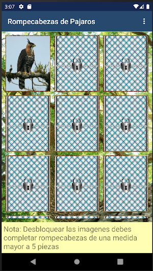 Rompecabezas de Pajaros Screenshot 1
