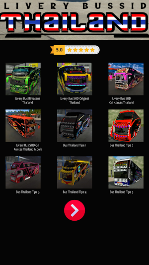 Livery Bussid Thailand Screenshot 1