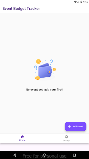 Event Budget Tracker Screenshot 3