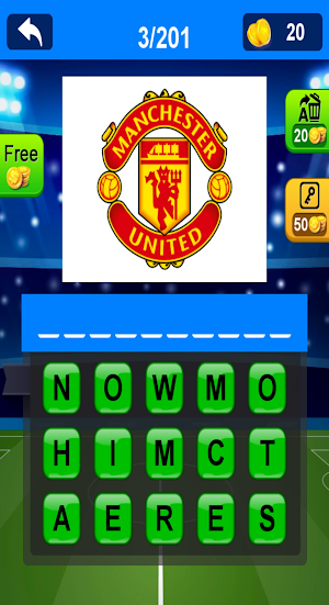 Football Club Quiz Screenshot 3