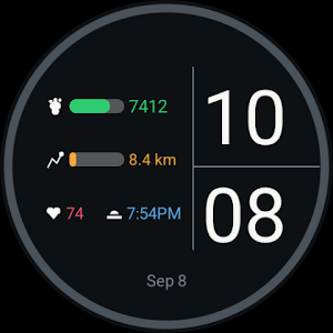 BrightSide-IOV Watch Face Screenshot 0