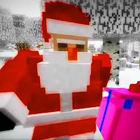 Santa christmas map mcpe