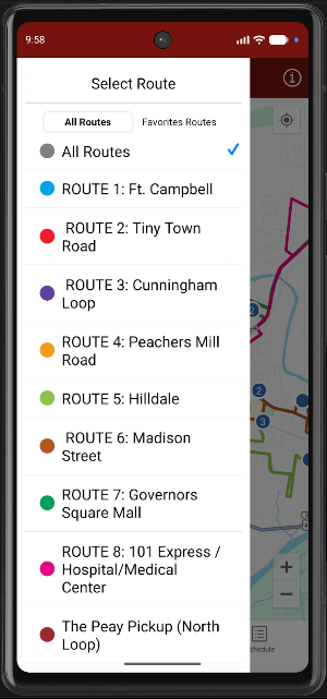 RideCTS Screenshot 1
