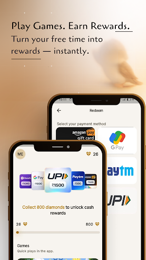 Cash Sparrow: Games & Rewards Screenshot 0