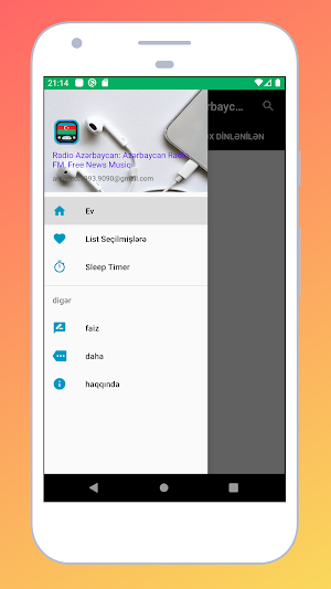 Radio Azerbaijan: Radio Online Screenshot 0