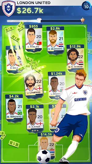 Idle Eleven - Be a millionaire soccer tycoon Screenshot 2
